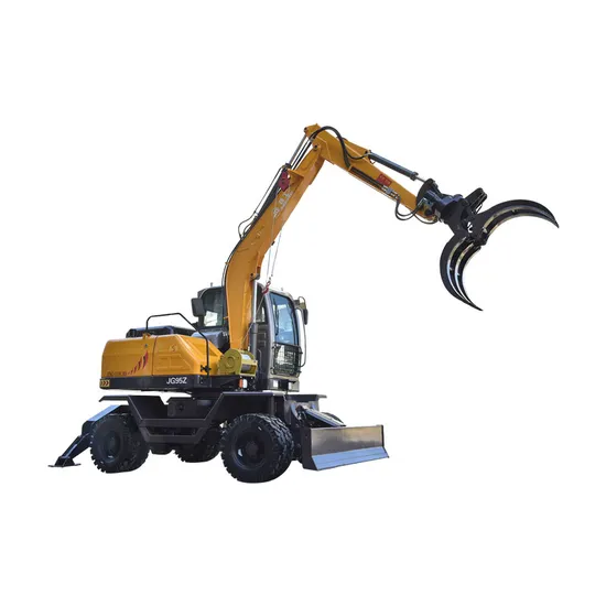 Mobile Material Handling Machines Claw Digger Excavator with Metal Scrap Grab Equipment