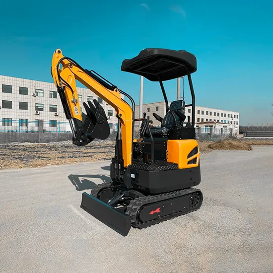 High Quality Material Excavator Machine Strong Power Mini Excavator Post Hole Backhoe Digger