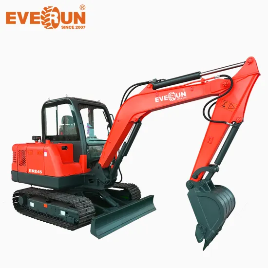 China Machinery Brand Everun Ere45 4.5ton Grab Shovel Crawler Excavator Machine for Sale