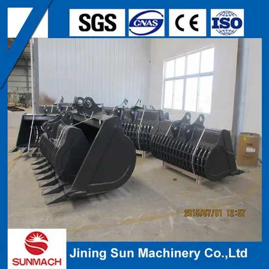 Excavator Bucket with Teeth Customized for Customers