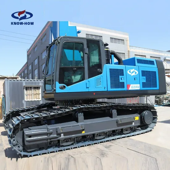 Low Price Backhoe Pontoon Floating Wheel Excavators Hitachi Zx Bulldozer Crawler Excavator Nwe560V