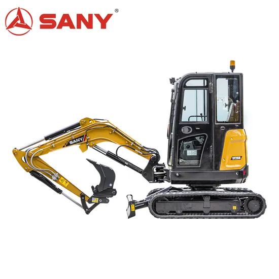 Sany Sy26u 2.8ton Mini Digger Machine Micro Digger with Hydraulic Hammers Rippers