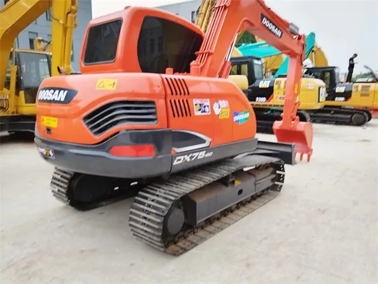Used Hydraulic Crawler Excavator Doosan Dx75 Mini Excavator for Sale
