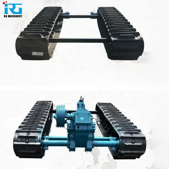 Customized 10-20 Ton Crawler Dumper Truck Heavy-Duty Crawler Track Chassis