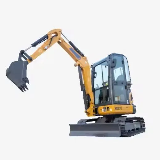 Chinese Famous Brand 3-Ton Mini Hydraulic Crawler Excavator Xe27u for Construction Work