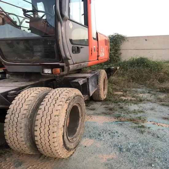 Used 16tons Hitachi Zx160W Mobile Excavator Construction Machinery Building Machinery Second Hand