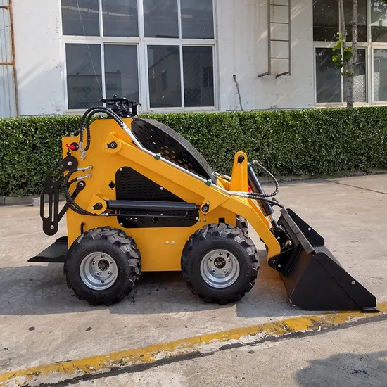 500kg Wheel Excavator Original Paint Mini Excavators Machine Back Hoe Loader