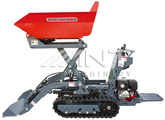 By800 Farming Tractor with Gasoline Engine Mini Crawler Tractor