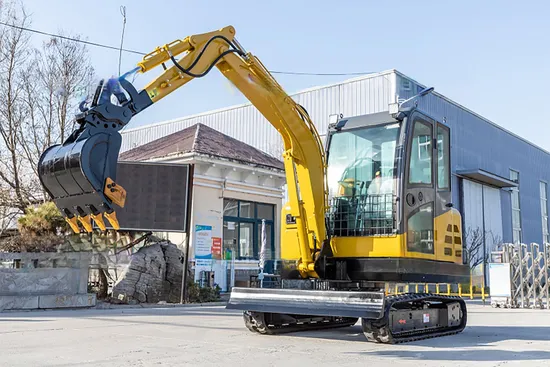 Heavy Origin Wheeled Excavator San Yi-215