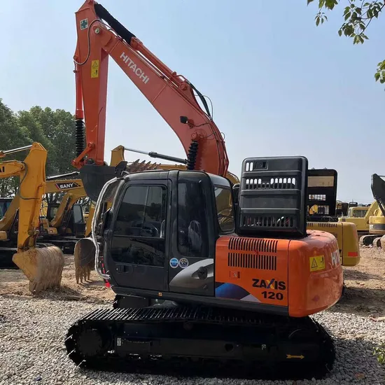 Factory Wholesale Medium Size Used Excavator 12 Ton Hitachi Zx120 Second-Hand Machine Low Price for Sale Certified by EPA and CE