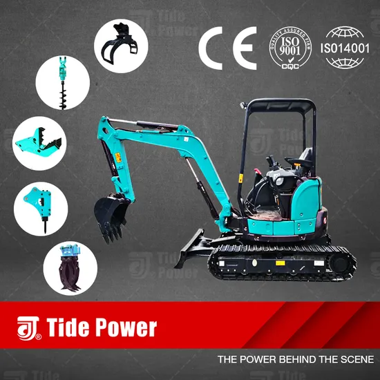 Td12 New 0.8t 1t Crawler Mini Excavator Good Quality Mini Digger with Excavator Parts CE Certificate
