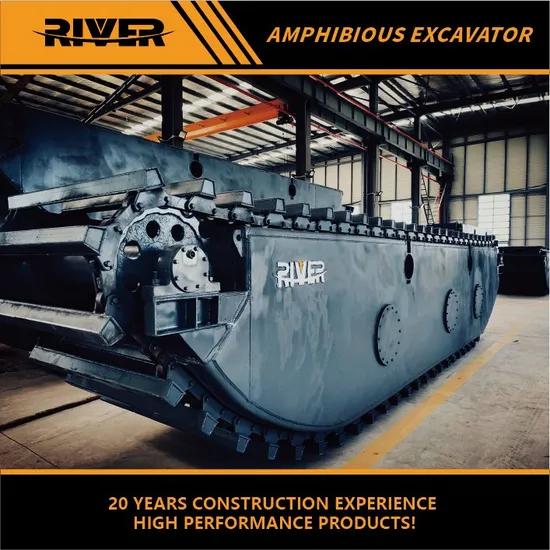Amphibious Floating Pontoon Undercarriage Cat320 Buggy Travel Hydraulic Undercarriage Hydraulic Spuds Track Shoes Track Chain Factory