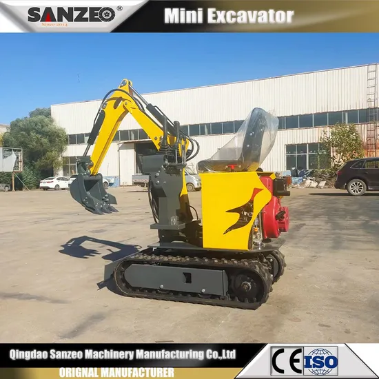 Powerful Compact Diesel Crawler Excavator for Mini Projects