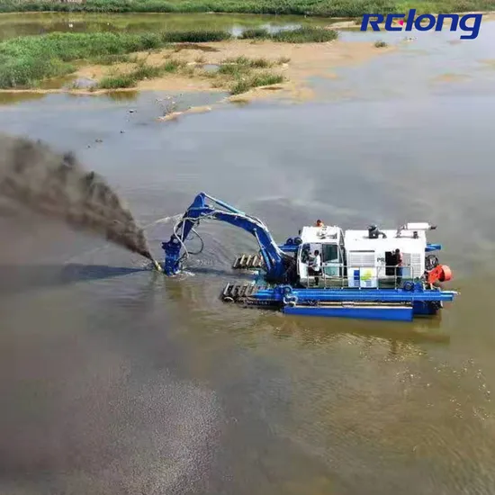 Amphibious Dredger/Mulit Function Dredger Construction Project for Sale