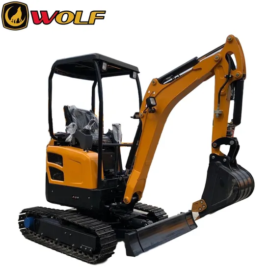Wolf 2000kg/2t Small/Mini Excavator with Zero Tail