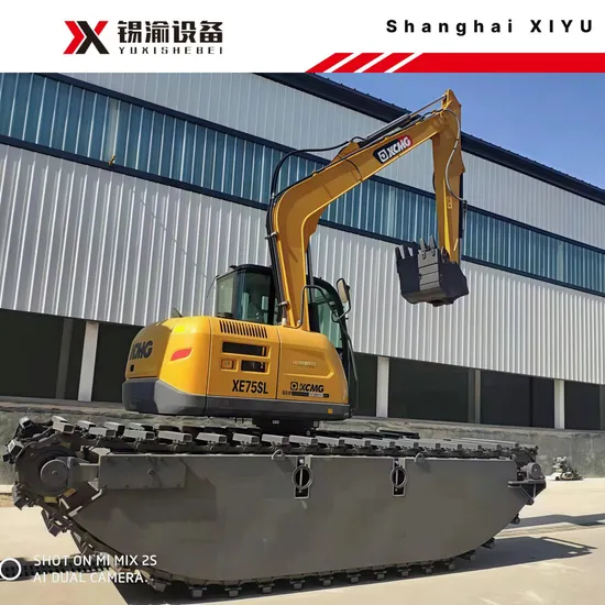 7.5-Ton Two-Chain Amphibious Excavator Undercarriage (Pontoon)