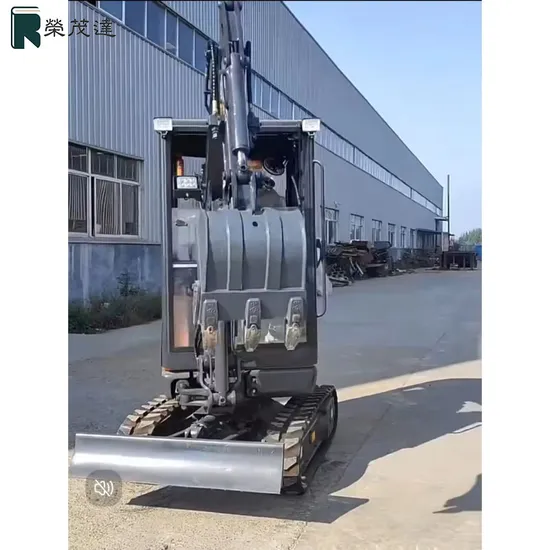 Excavator Backhoe Loader Slippage Mini Small Hydraulic Crawler Farm Deisel Land Wheel Engineering Excavator for Construction Agricultural Machinery