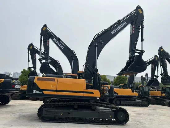 New Korean Excavators Hx340HD Crawler Excavator 33 Ton in Algeria