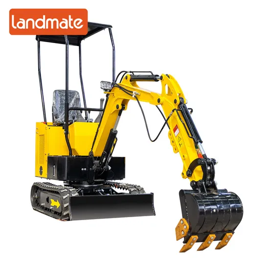 Cheap Mini 1.2 Ton New Mini Track Dagger Mini Excavators Micro Excavator Zero Tail Mini Excavator