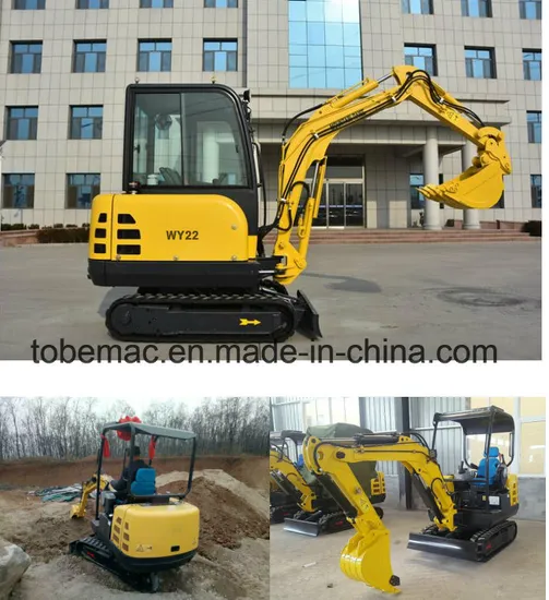 Manufacturer Since 1991 Mini Crawler Excavator with 2.2t