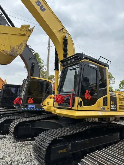 Used Komatsu Excavator PC220-8 Komatsu Digger Secondhand 20t Construction Machinery Original Equipment