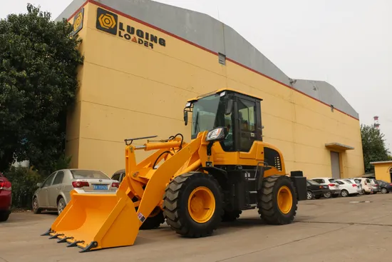 Farming Used Luqing Mini Backhoe Loader Lq918c for Sale Good Condition in Indonesia/ The Front End Loader with Cheap Price