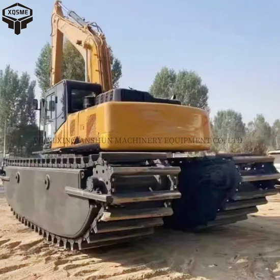 All-Terrain Amphibious Excavator for Lake and Swamp Use