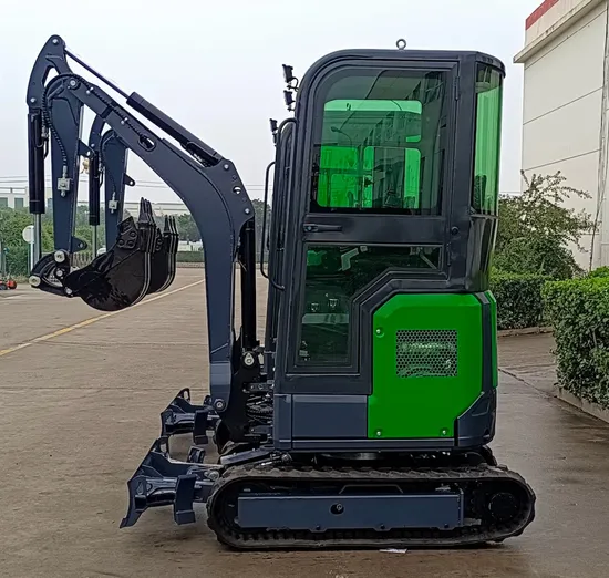 EPA4 Euro 5 Kubota Yanmar Engine 1800kg Small Excavation Machinery 1.8t Mini Excavator Crawler Digger 360 Cabin