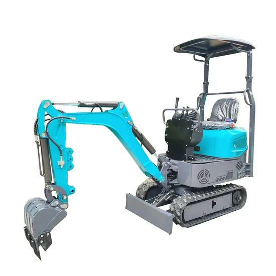 Paving and Grading Works Handled by a High-Capacity Small Excavator with Fuel Efficiency