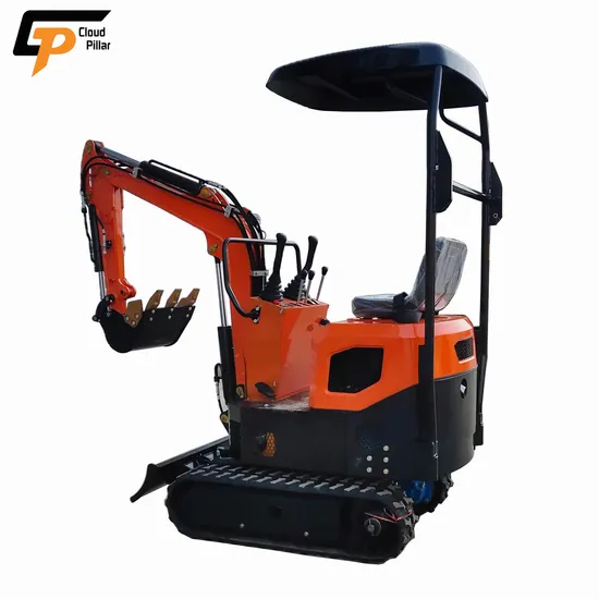 Cp10 1ton 0.8t 1.5ton Shandong Gasoline Cheapest Mulcher Tilt Bucket Log Rotating Grapple Mini Excavator Machines 1 Ton for Sale