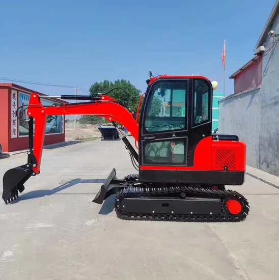 Good Quality 4000kg New 4ton Mini Small Crawler /Track Diesel Digger for Farm / Garden / Household/ Indoor