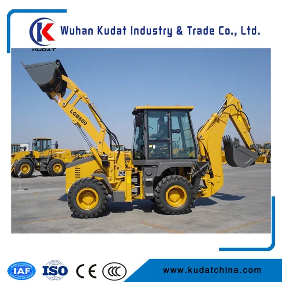 Compact Backhoe for Gargen and Construction