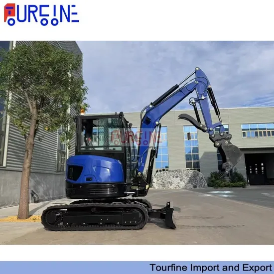 China Hot Sale Mini Crawler Loader 0.11cbm 3.5 Ton Capacity Excavator