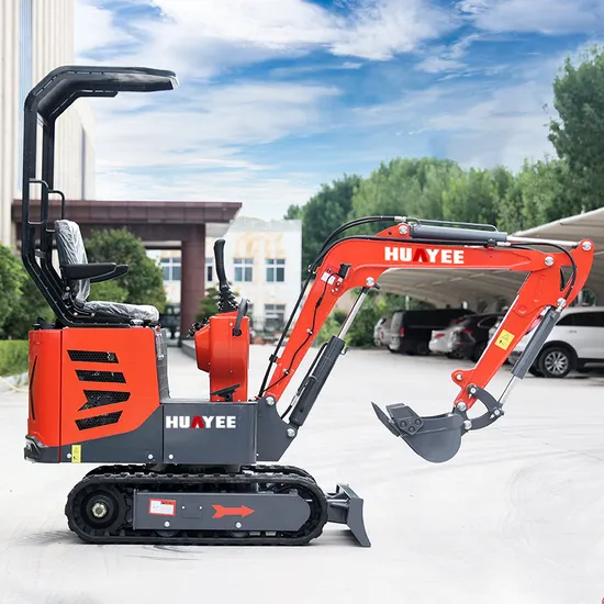 Huayee Hydraulic Mini Small Micro Crawler Bagger Digger EPA CE Cheap Price Small Excavator 1 Ton Multifunctional Mini Excavator