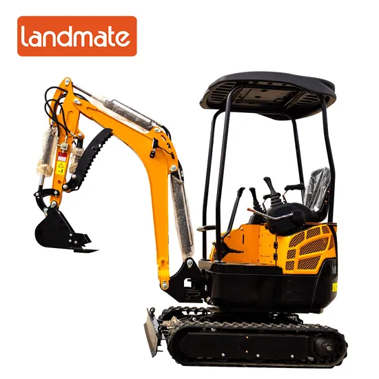 Best Selling Kubota 3-Cylindrig Motor 1.7 Ton Closed Cabin Crawler Excavators Small Digger Hydraulic Mini Excavator