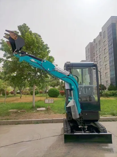China Garden Farm Planting Trees Earth-Moving Hot Sale 1.1 Ton Mini Excavator Digger