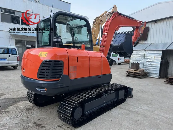 5.7 Ton Digger Micro Size Digger Dh60 Mini Excavator Quality Excavators