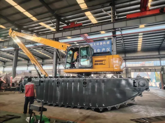 China Keda Multi Functional Amphibious Excavator for Shallow Water