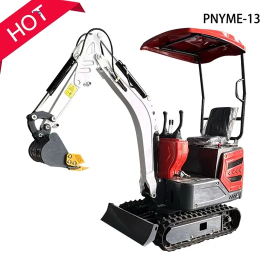 The Rust - Defying Dynamo: Compact, Safe, and Powerful Mini Excavator