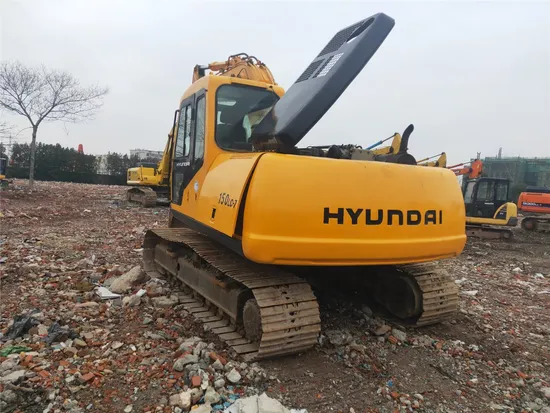 Second Hand Hyundai Excavator R150LC Hyundai Digger Used 15t Construction Machinery Original Equipment