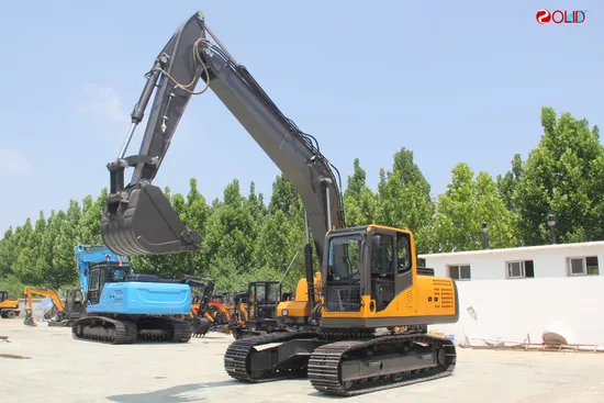 High Quality 13t Full Hydraulic Tracked Excavator for Earthmoving Equipment