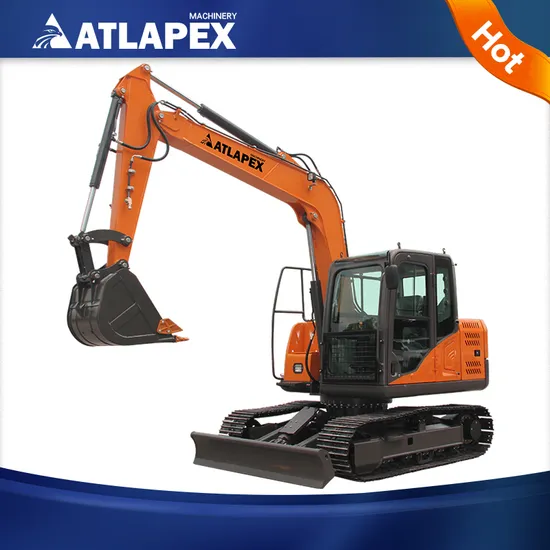 Crawler Excavator 7500kg Operating Weight 0.28 Cbm Bucket Capacity Strong Power Excavator