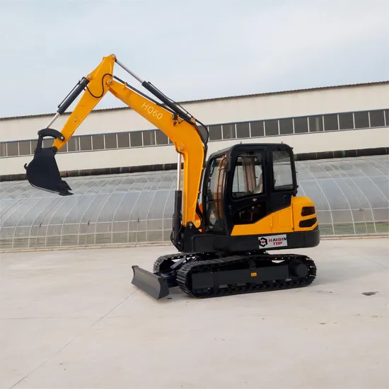 Haiqintop Brand (HQ60) with Japan Kubotaengine Jiahe Excavator
