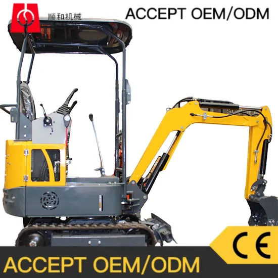 1 Ton Newest Model Mini Digger Small Household Excavator