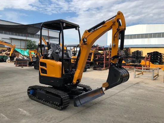Wolf Excavators Crawler Tracked 2ton Mini Excavator with 200mm/600mm/800mm Bucket