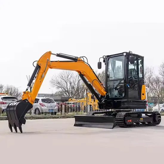 New Free Shipping Mini Excavator 3.5 Ton with Augers Small Digger