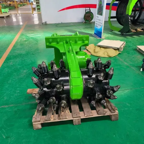 Suitable for 6-25 Ton Excavator Drum Cutting Machine