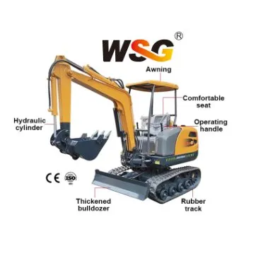 2 Ton Chinese Mini Bagger Cheap Mini Excavator