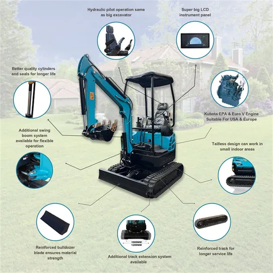 CE EPA China Small Mini Excavator 1 Ton 1.5 Ton Cheap Price for Agricultural Garden Excavator