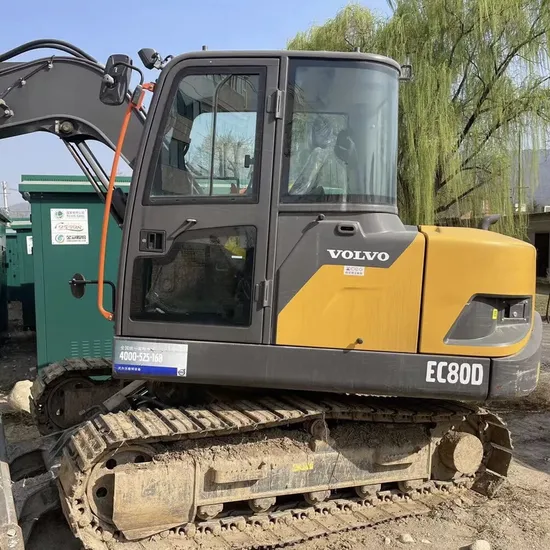Used Volvo 80 Crawler Excavator for Manufacturing Plant